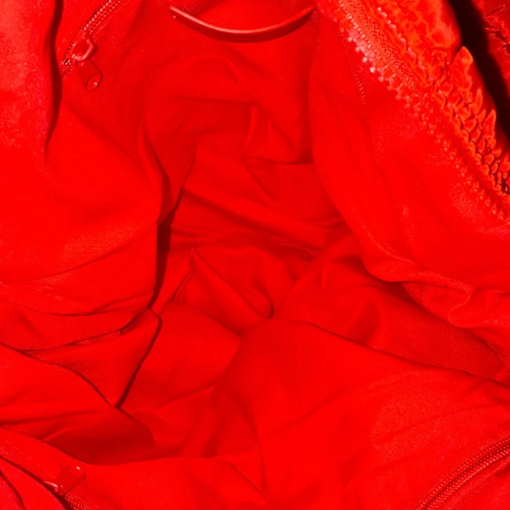 FREE PEOPLE FP Movement Quilted Carryall Bag - Chef’s Kiss Red Rouge